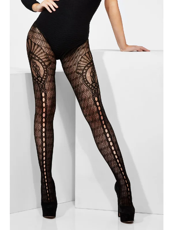 Fever Crown Crochet Tights