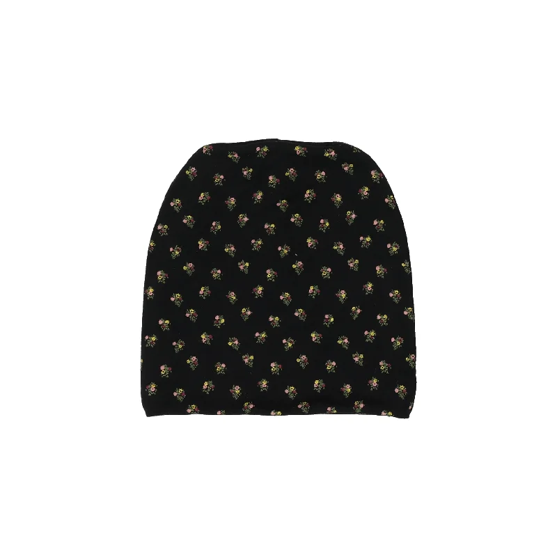 women tights for a movie - night at home in comfortLil Legs Floral Beanie - Black Floral women tights for a movie - night at home in comfortLil Legs Floral Beanie - Black Floral