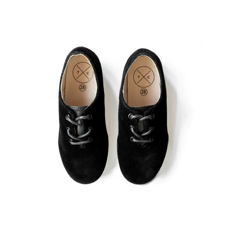 Tannery + Co Midnight Oxfords - Black