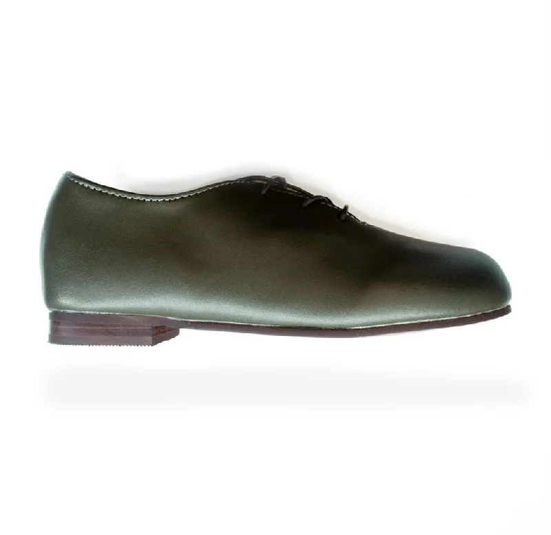 Tannery + Co Moss Oxfords - Dark Olive